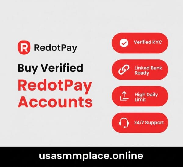Buy Verified RedotPay Accounts
