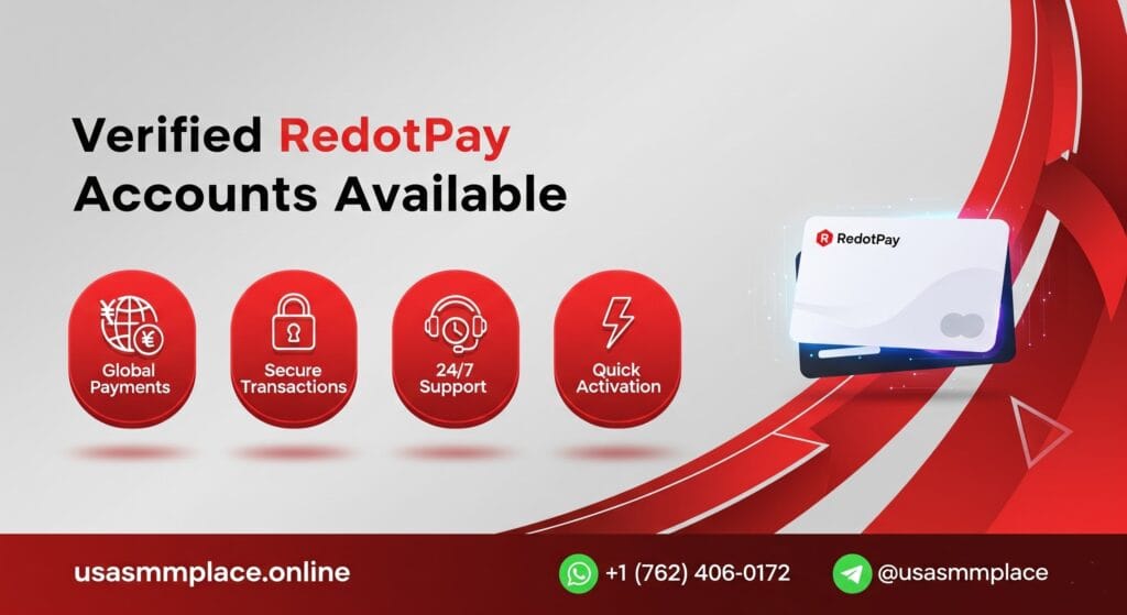 Buy Verified RedotPay Accounts
