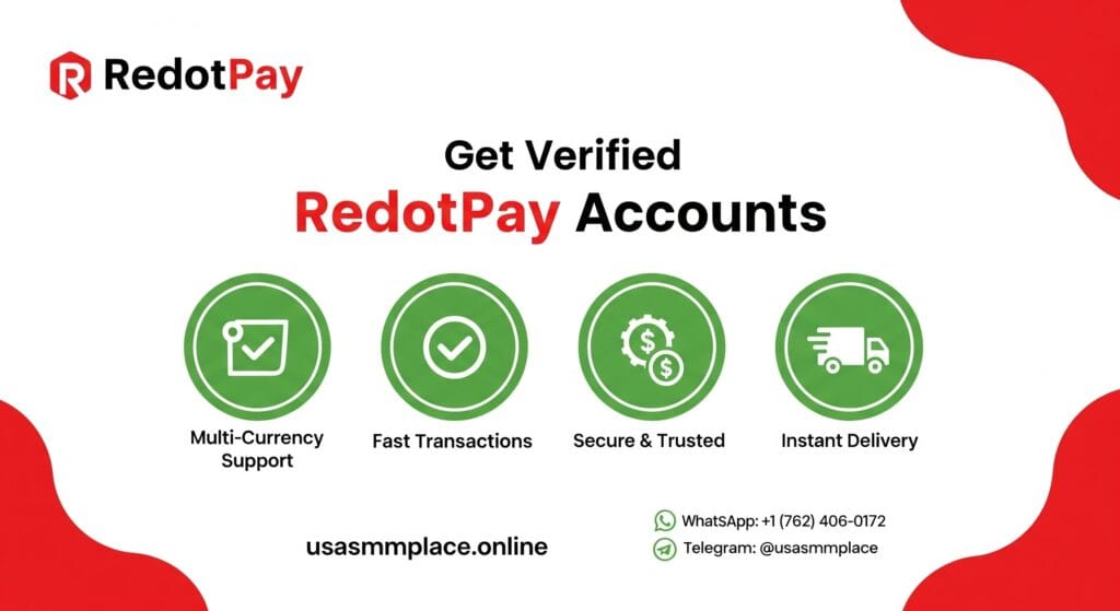 Buy Verified RedotPay Accounts